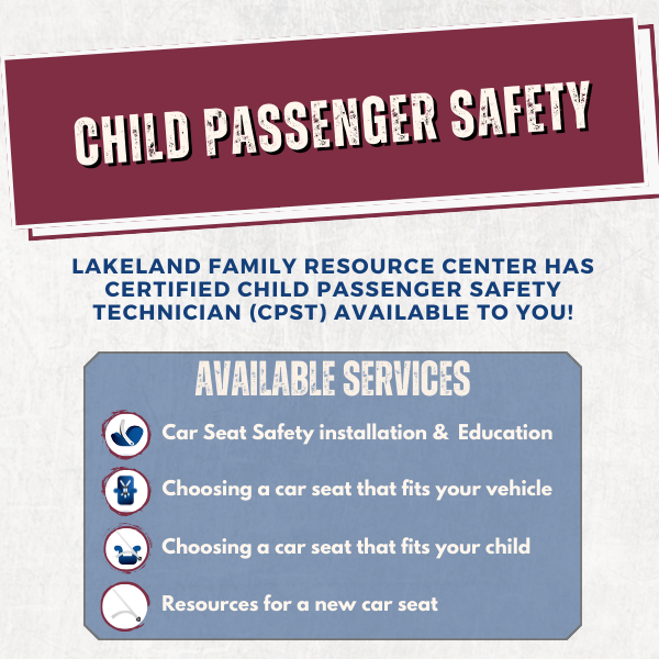 Child Safety Passenger Technician Lakeland Family Resource Center